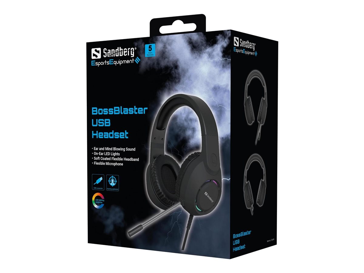 SANDBERG BossBlaster USB Headset