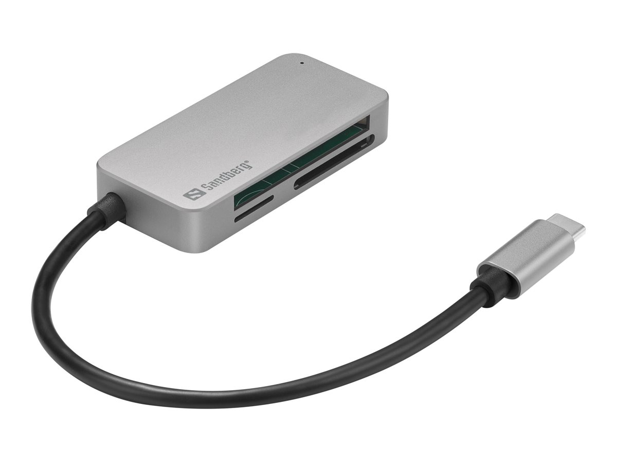 SANDBERG USB-C Multi Card Reader Pro