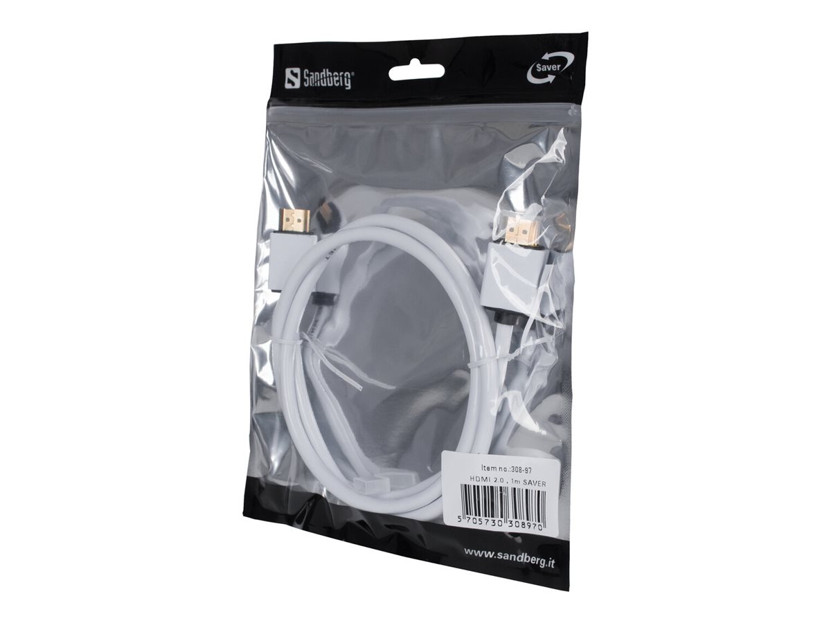 SANDBERG HDMI 2.0, 1m SAVER