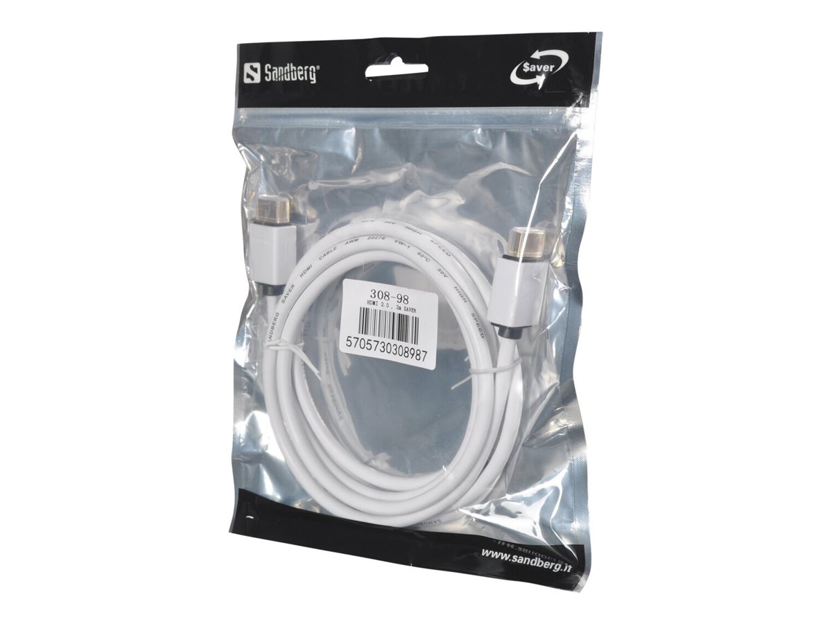 SANDBERG HDMI 2.0, 2m SAVER