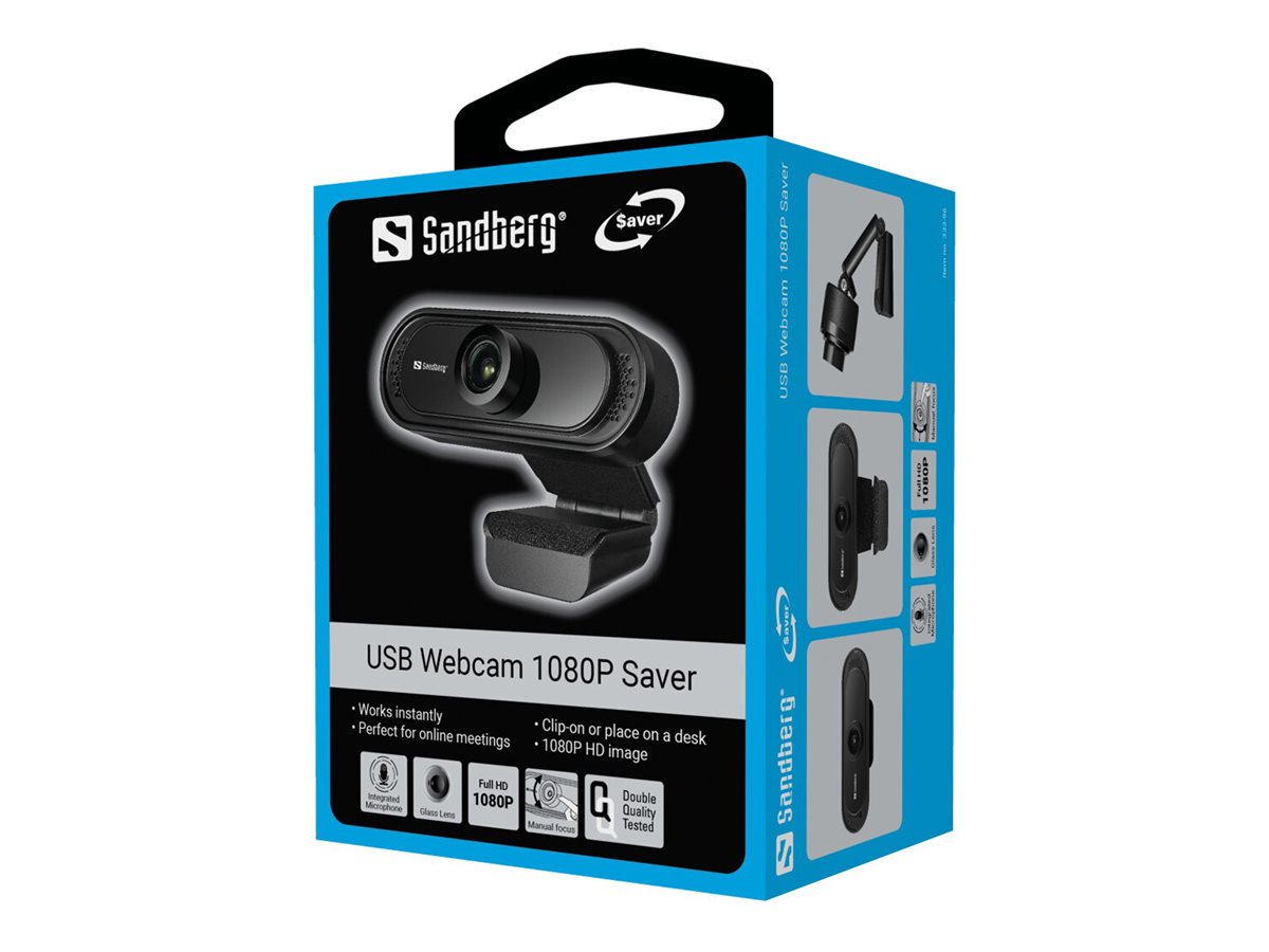 SANDBERG USB Webcam 1080P Saver