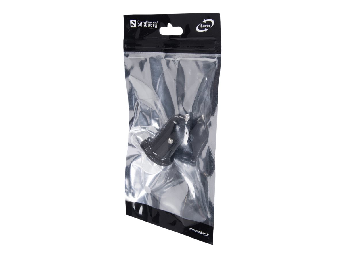 SANDBERG SAVER Car Charger 2USB 1A+2.1A