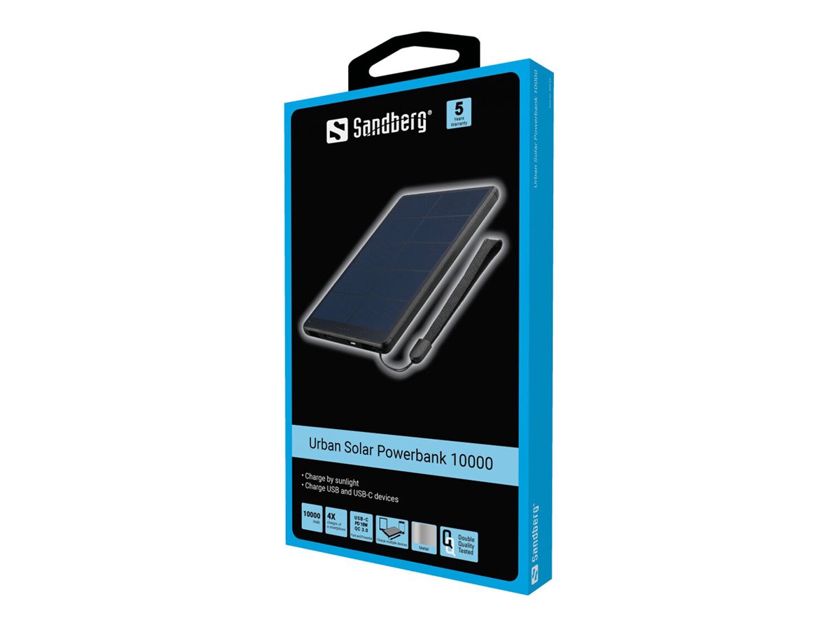 SANDBERG Urban Solar Powerbank 10000
