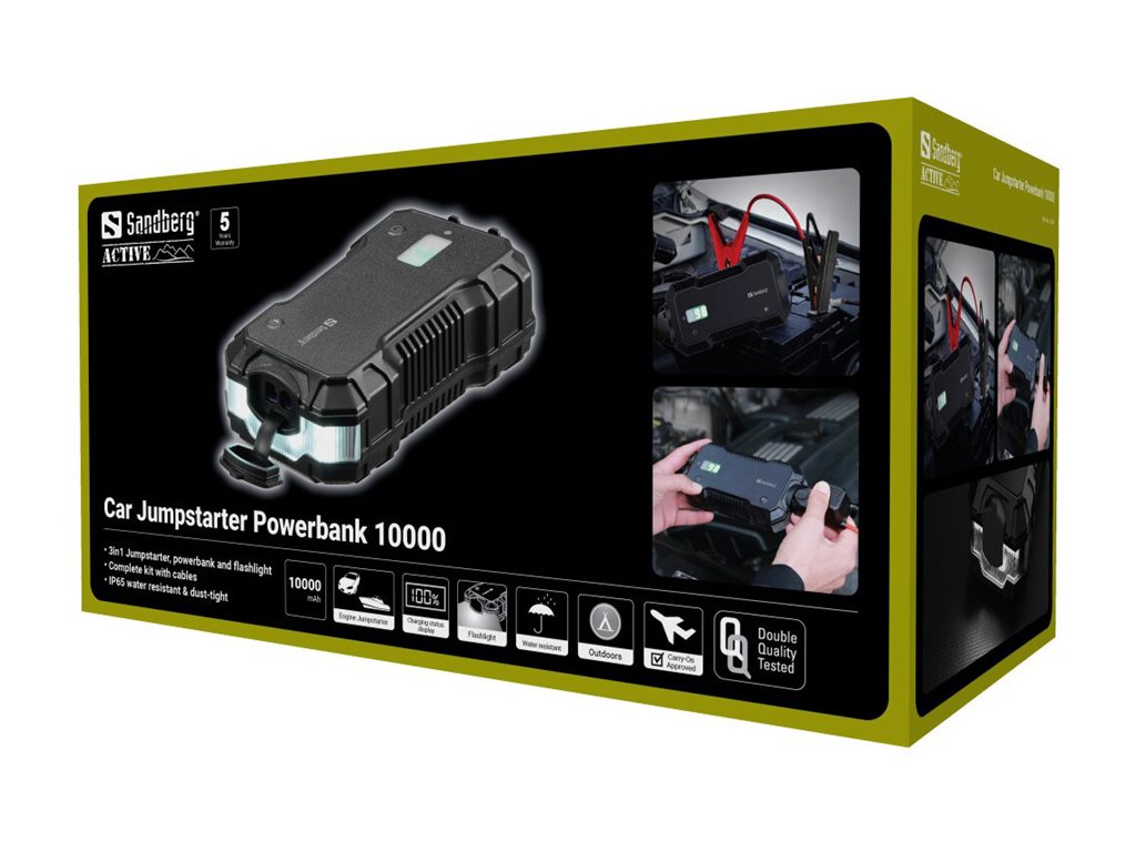 SANDBERG Car Jumpstarter Powerbank 10000