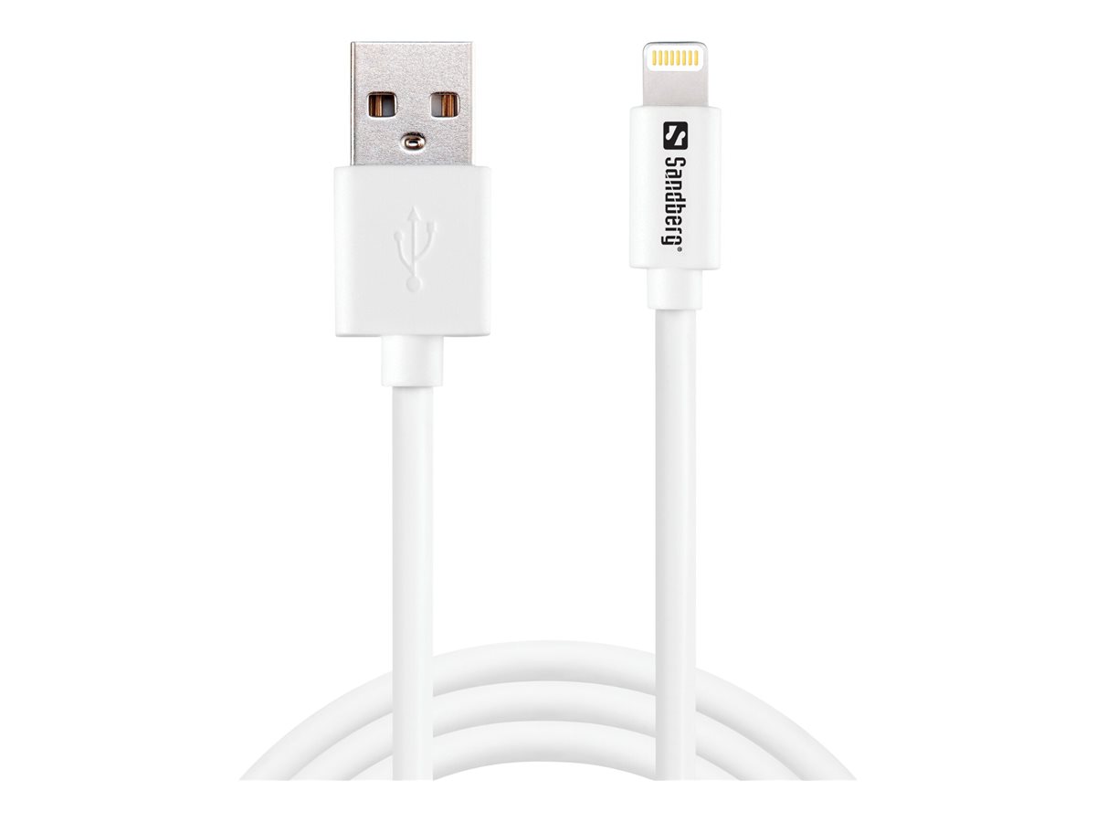 SANDBERG USB-Lightning 1m AppleApproved