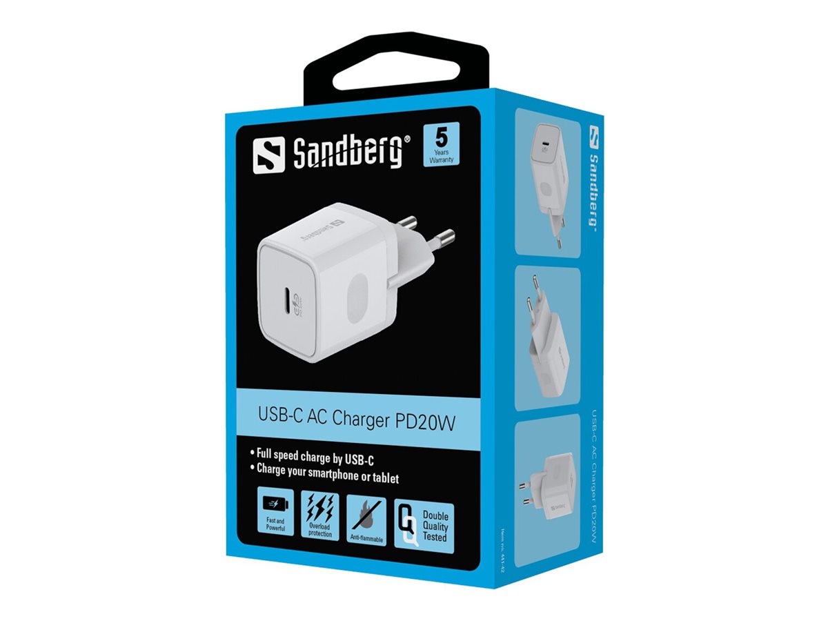 SANDBERG USB-C AC Charger PD20W