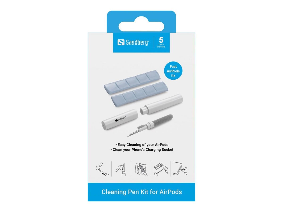 SANDBERG Cleaning Pen Kit for Airpods