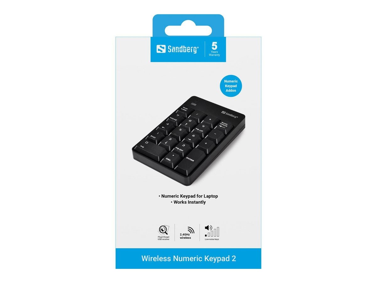 SANDBERG Wireless Numeric Keypad 2