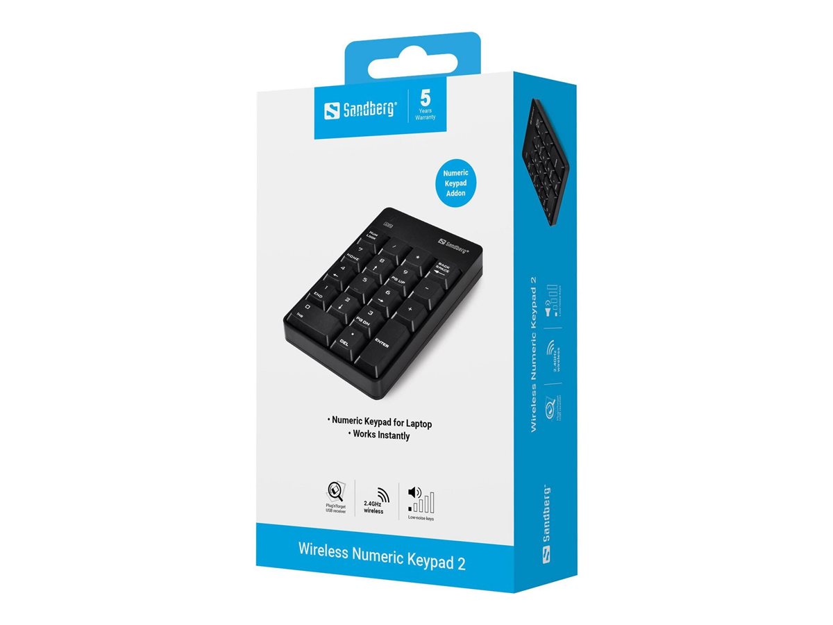 SANDBERG Wireless Numeric Keypad 2