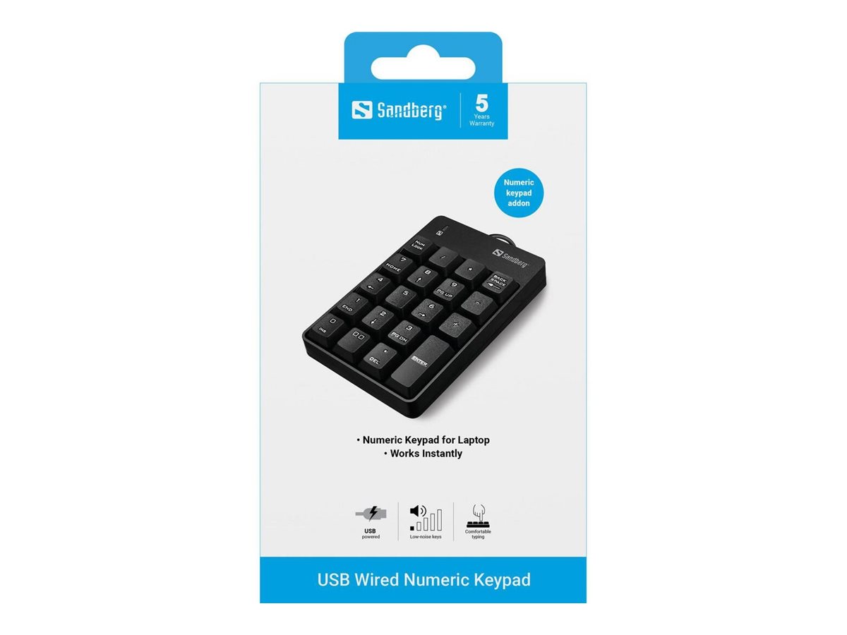 SANDBERG USB Wired Numeric Keypad