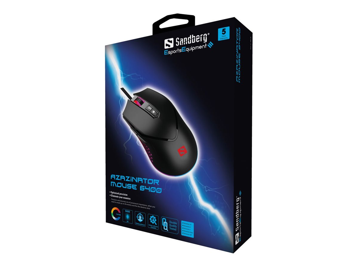 SANDBERG Azazinator Mouse 6400