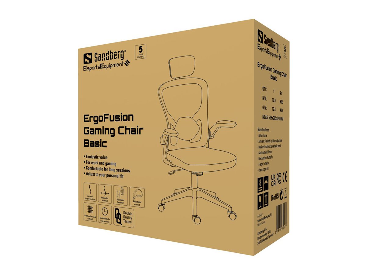 SANDBERG ErgoFusion Gaming Chair Basic