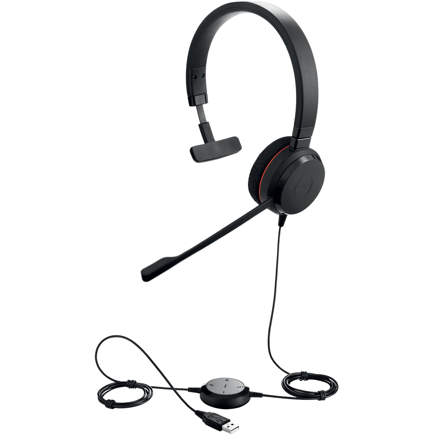 Jabra Headset Evolve 20 MS Mono USB NC schnurgebunden