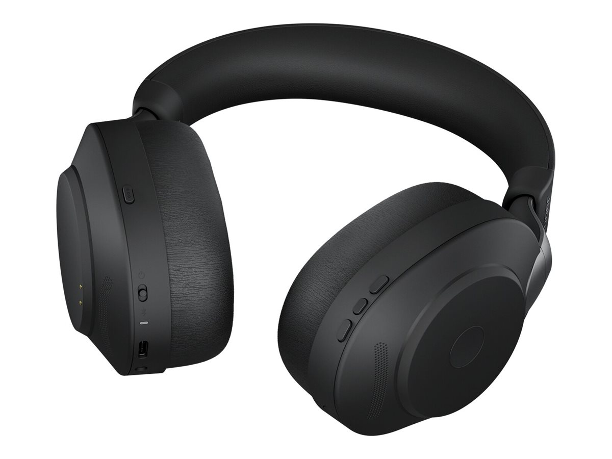 Jabra Headset Evolve2 85 UC Duo, inkl. Link 380a & Ladestat.