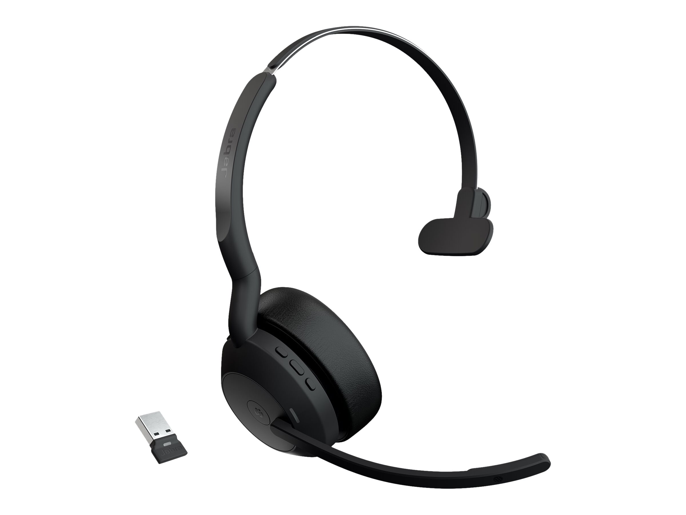 Jabra Headset Evolve2 55 USB-A MS Mono schnurlos