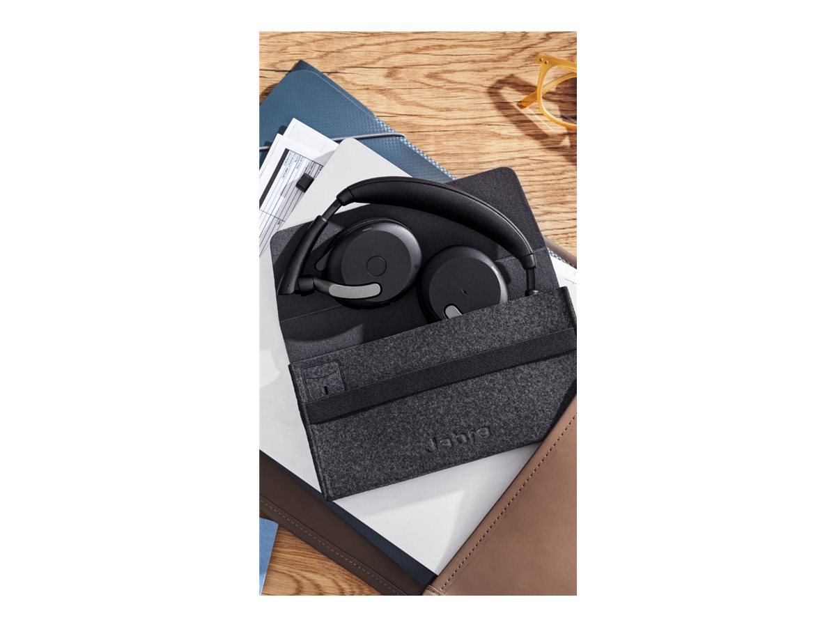 Jabra Headset Evolve2 65 Flex USB-A UC Stereo WLC schnurlos