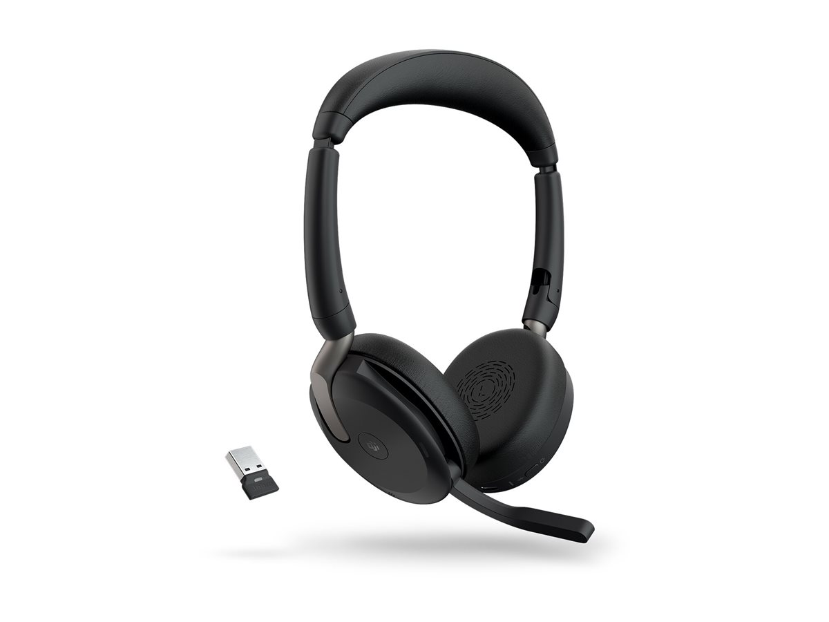 Jabra Headset Evolve2 65 Flex USB-A MS Stereo WLC schnurlos