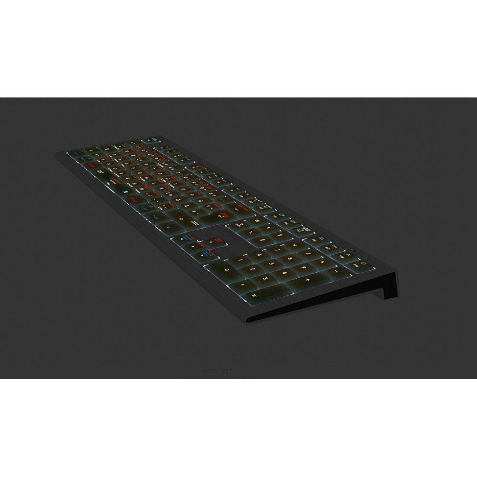 Logickeyboard LKB-OSX-A2M-DE keyboard