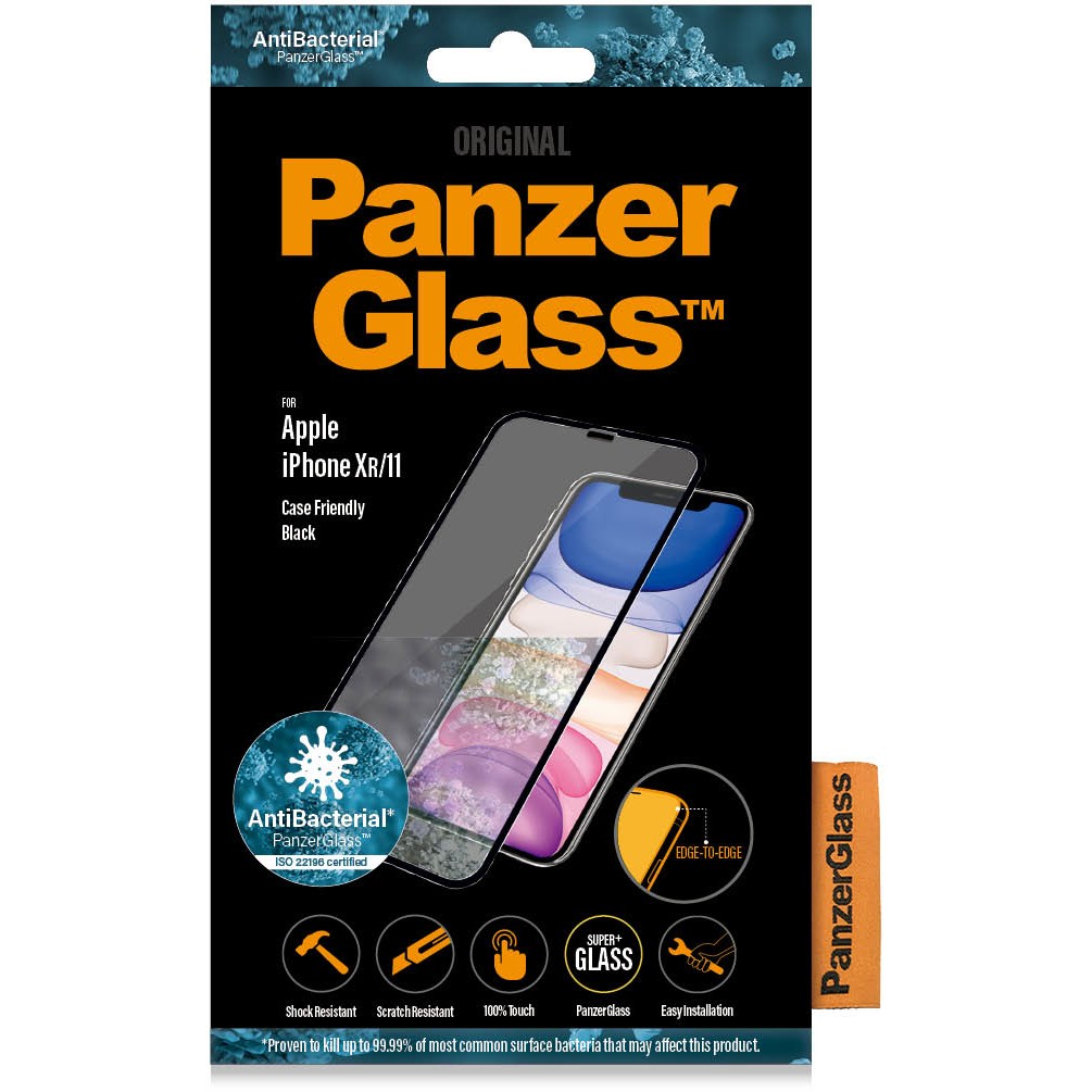 PanzerGlass ® Screen Protector iPhone 11 | XR | Edge-to-Edge
