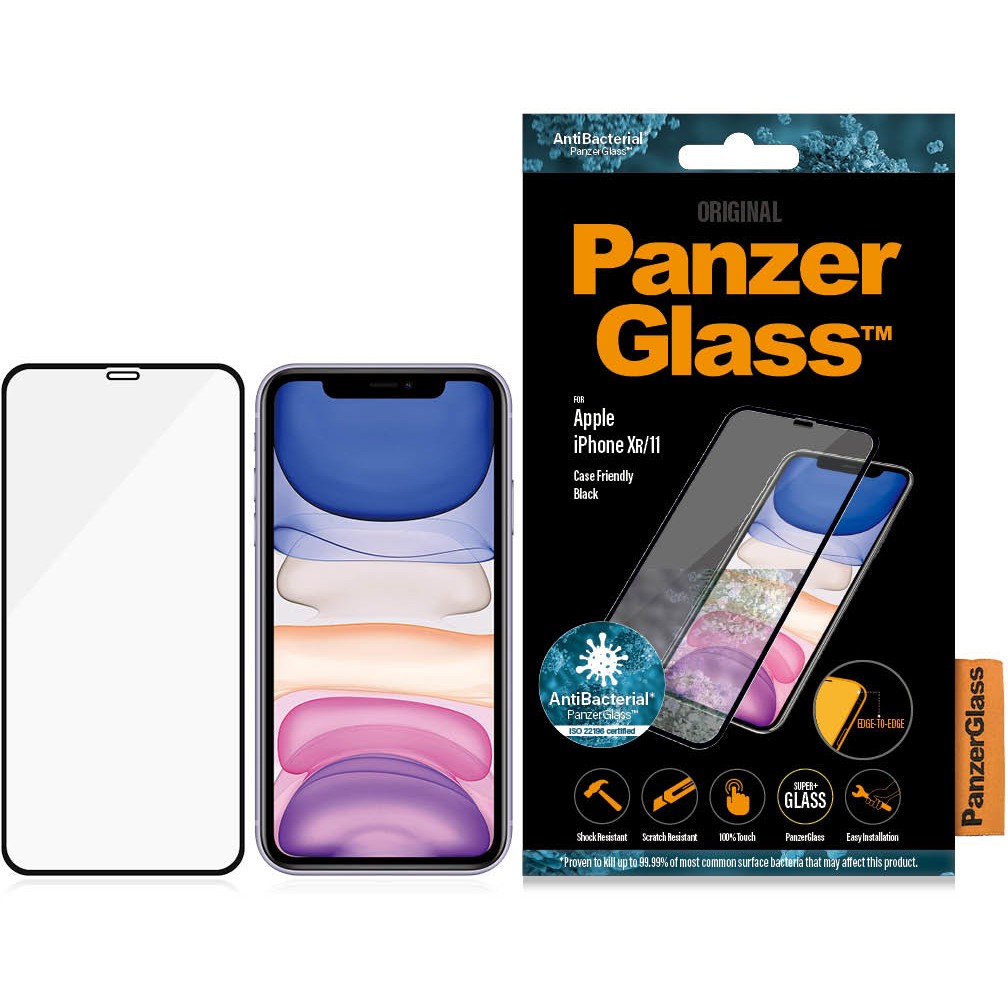 PanzerGlass ® Screen Protector iPhone 11 | XR | Edge-to-Edge