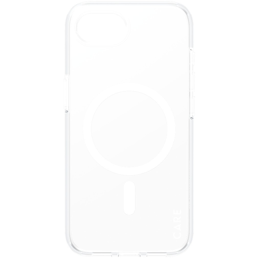 PanzerGlass CAREâ„¢ by ® Urban Combat Case Transparent w. White Qi Compatible iPhone 17e | 16e mobile phone case