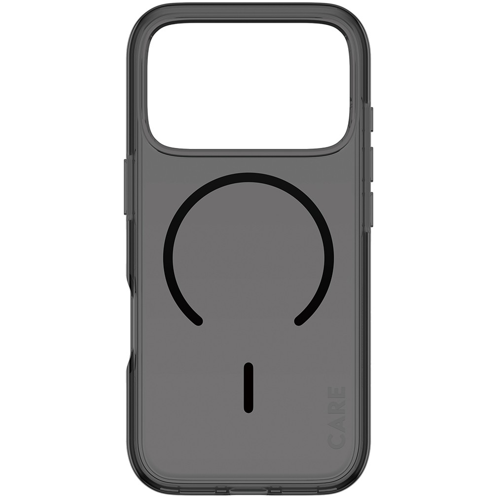 PanzerGlass CAREâ„¢ by ® Smokey Case w. Black MagSafe iPhone 17 Pro mobile phone case
