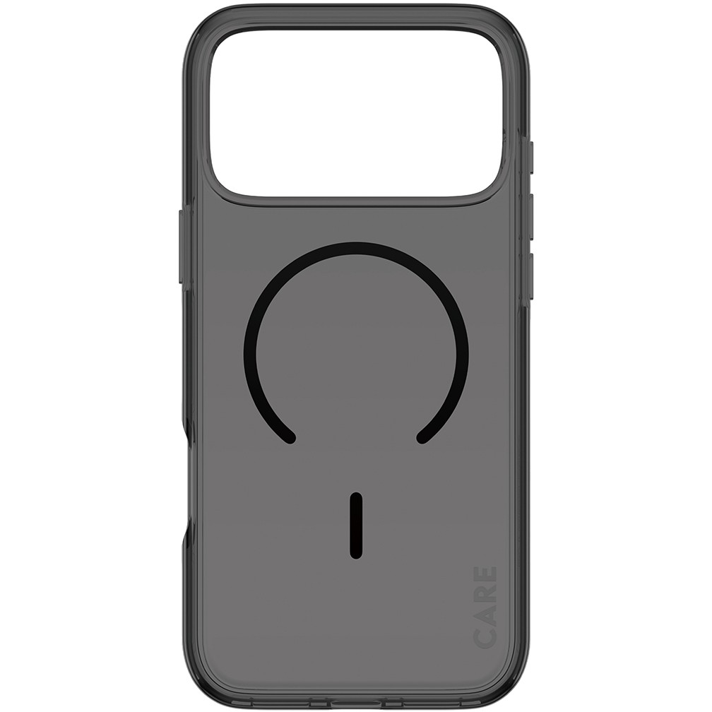 PanzerGlass CAREâ„¢ by ® Smokey Case w. Black MagSafe iPhone 17 Pro Max mobile phone case