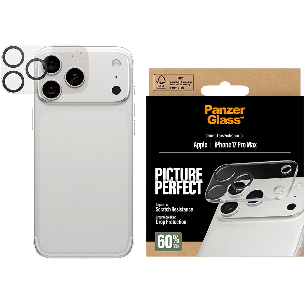 PanzerGlass ® PicturePerfect Camera Lens Protector iPhone 17 Pro Max