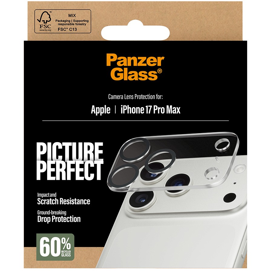 PanzerGlass ® PicturePerfect Camera Lens Protector iPhone 17 Pro Max