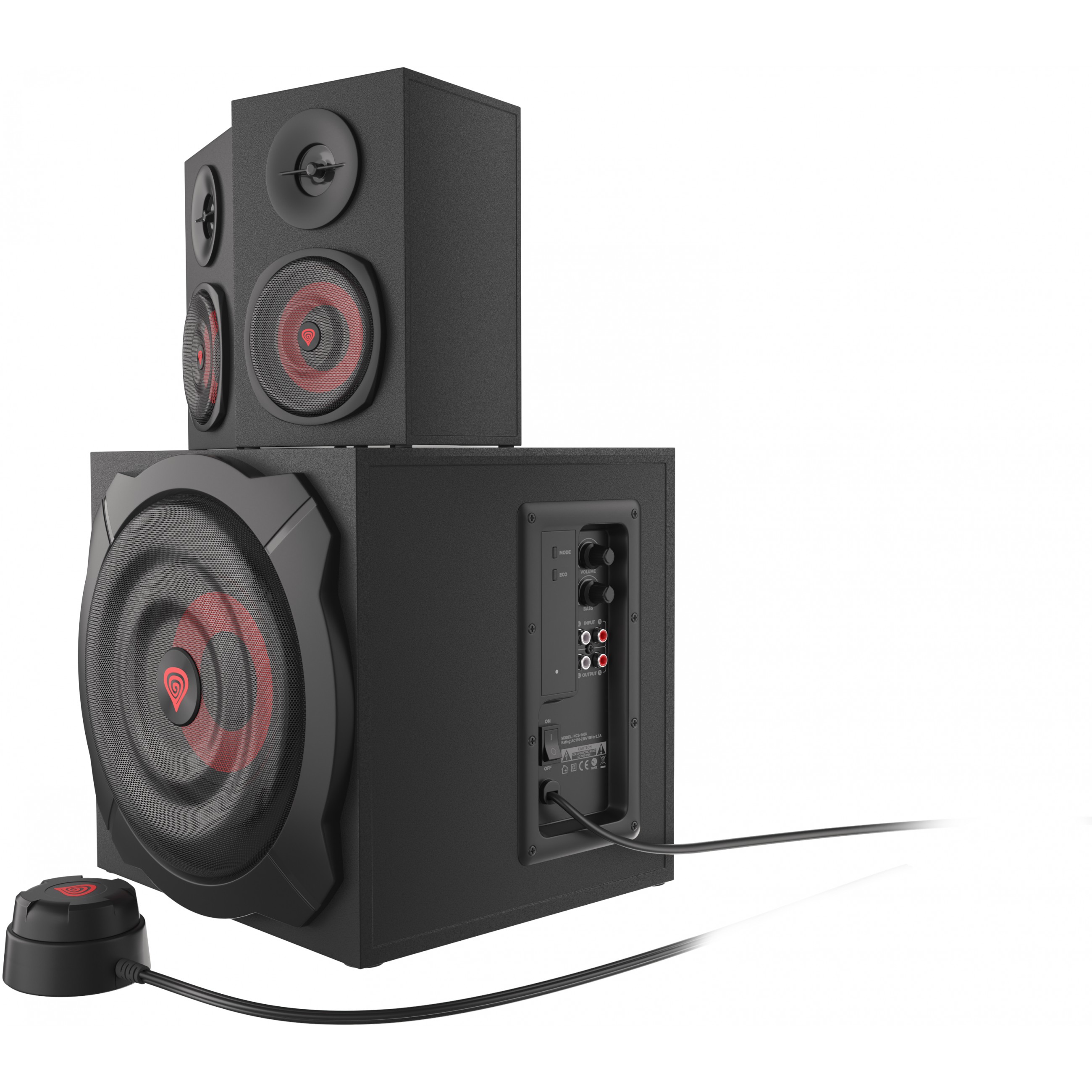 Genesis 2.1 Lautsprecher-System HELIUM 610BT