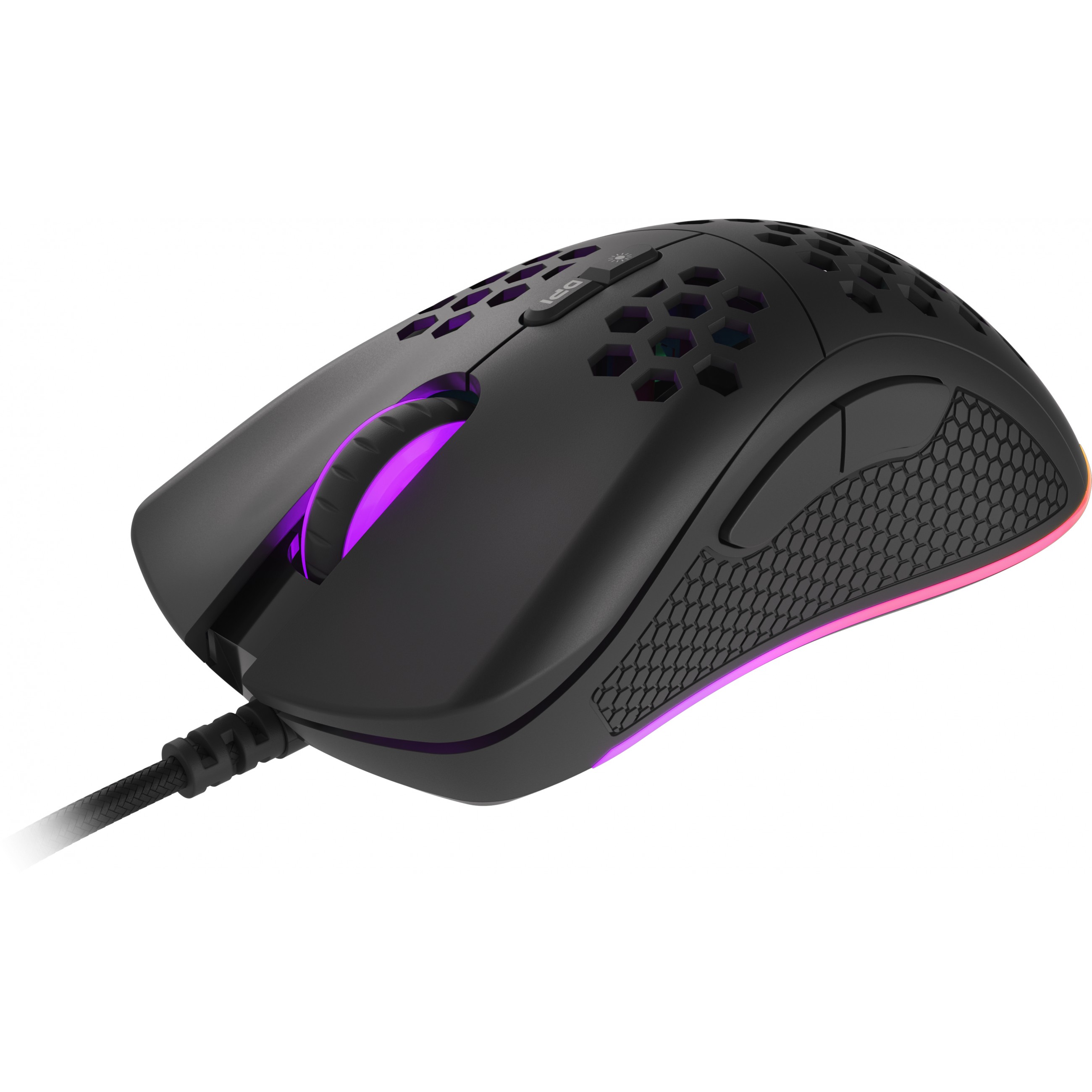 Genesis Gaming Maus KRYPTON 555 RGB kabelgeb. schwarz