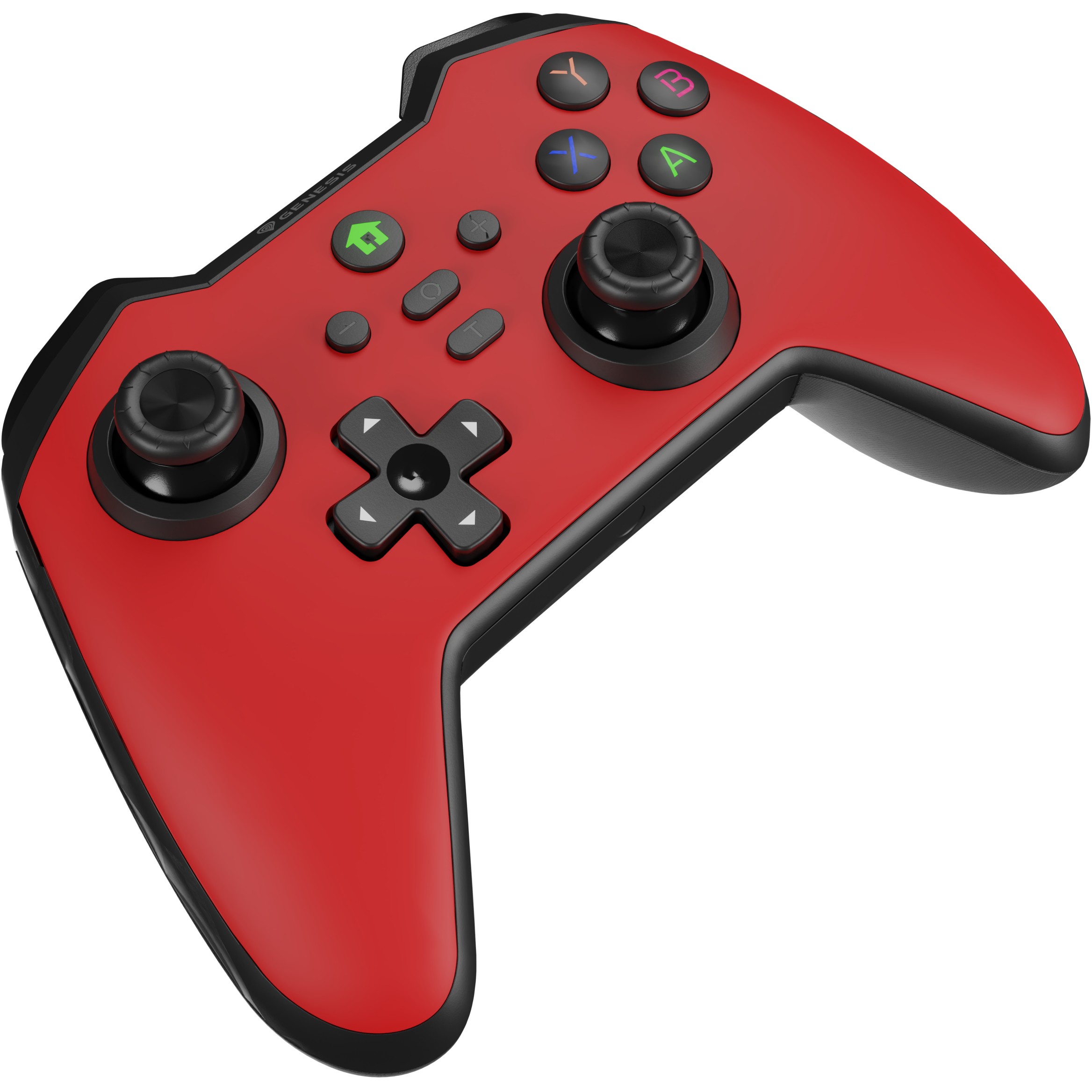 Genesis Gamepad MANGAN 400 kabellos rot/schwarz (PC/Switch)