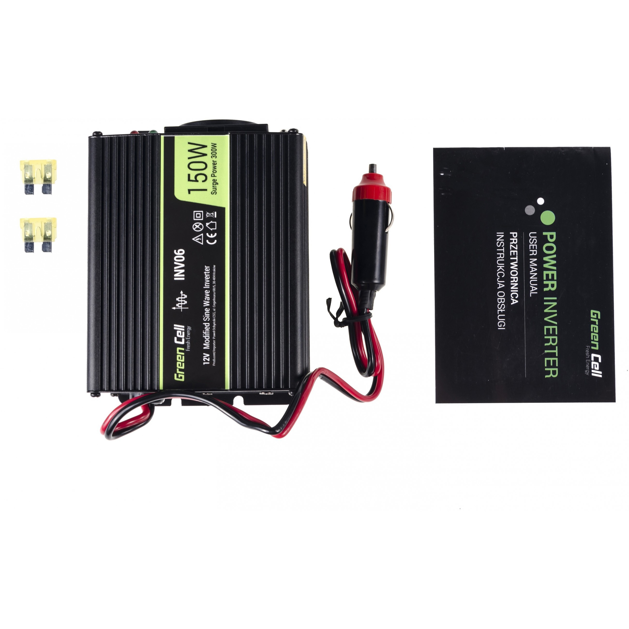 Green Cell INV06 power adapter/inverter