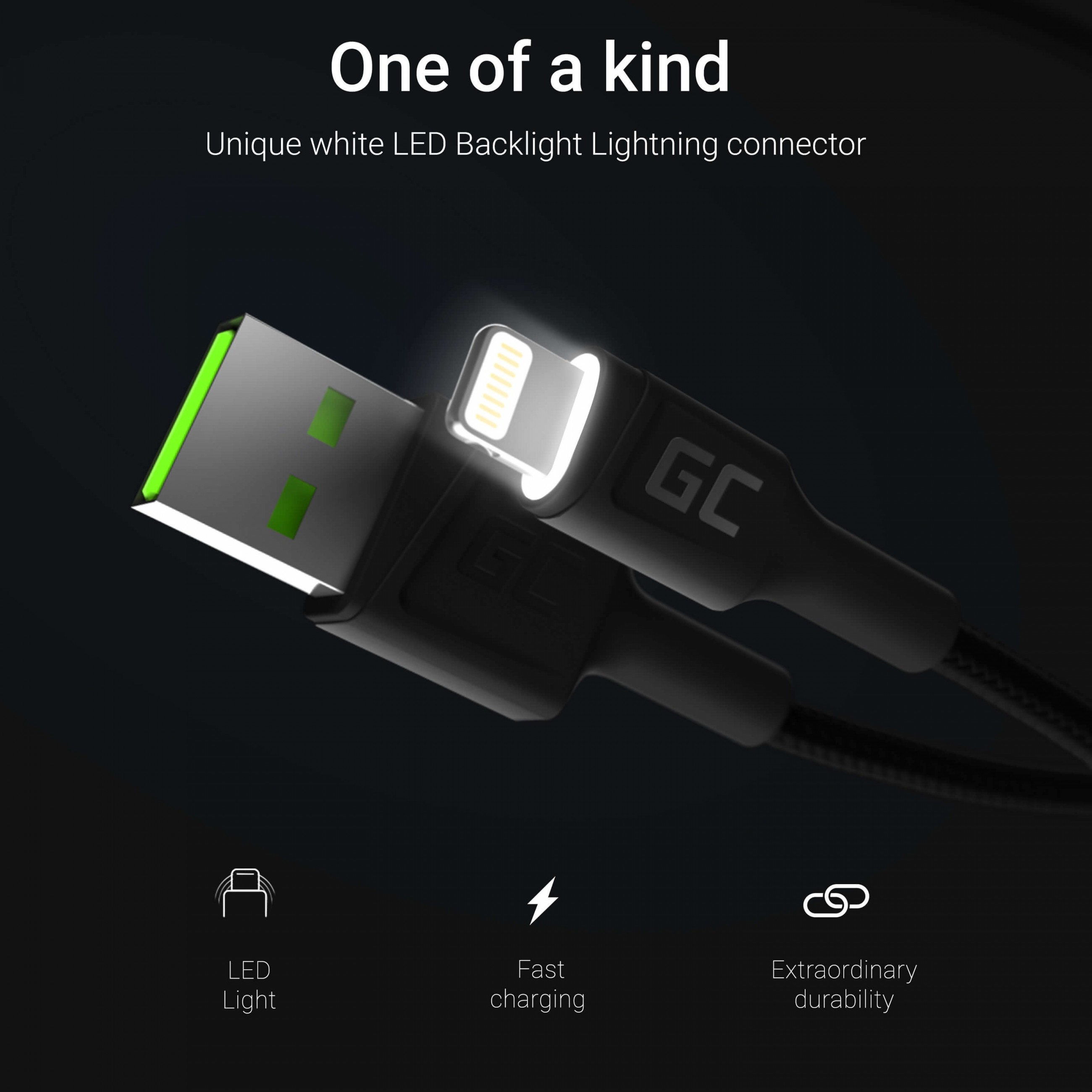 Green Cell KABGC05 lightning cable