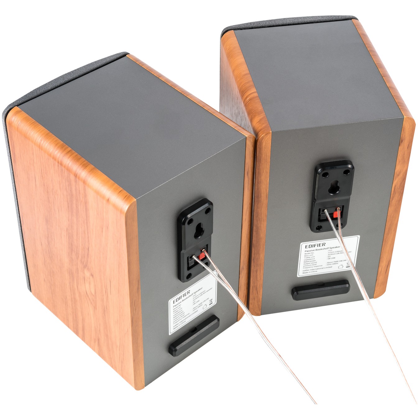 Edifier P12 Regallautsprecher-Set passiv holz retail