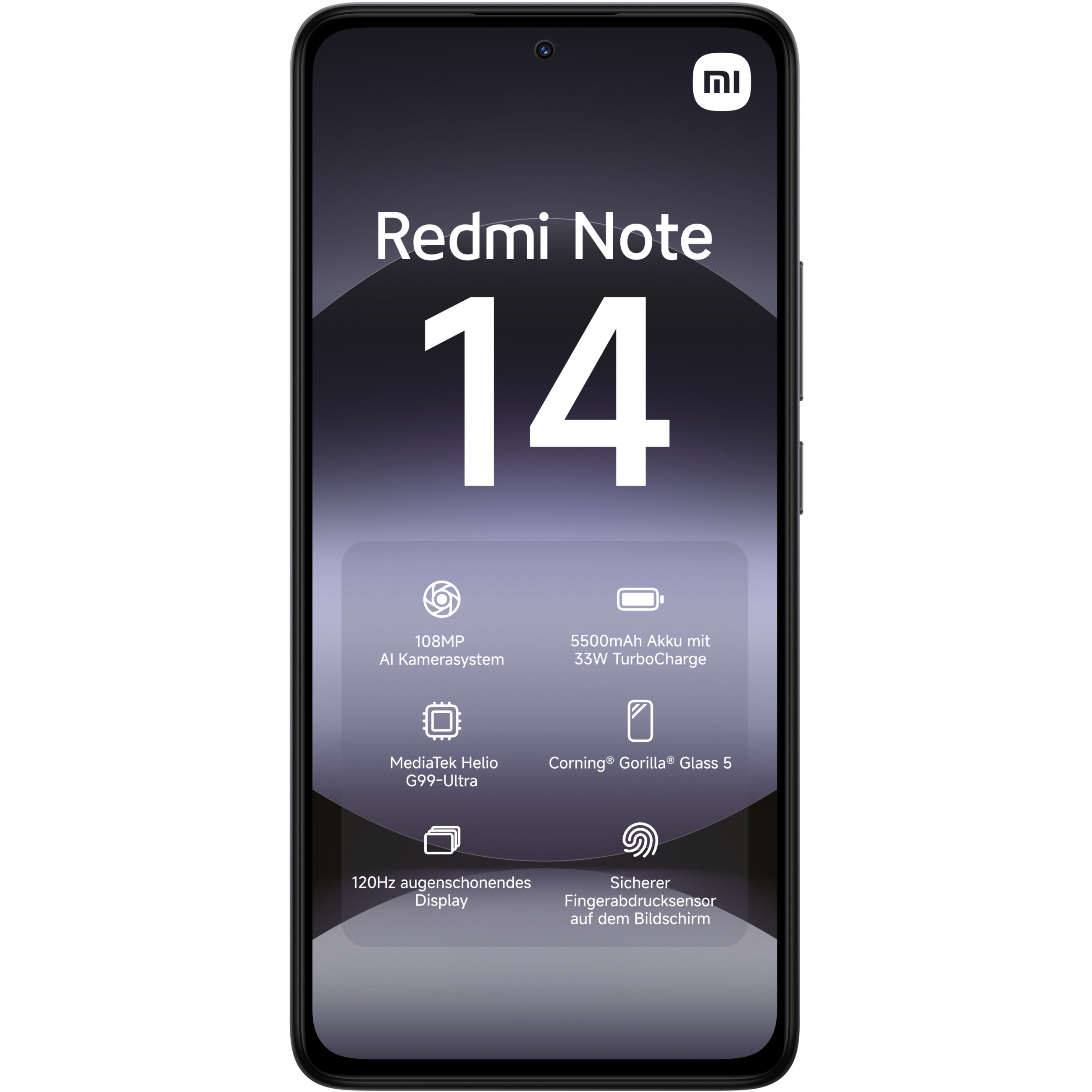 Xiaomi Redmi Note 14 128GB DS Black 6.7 EU (6GB) Android