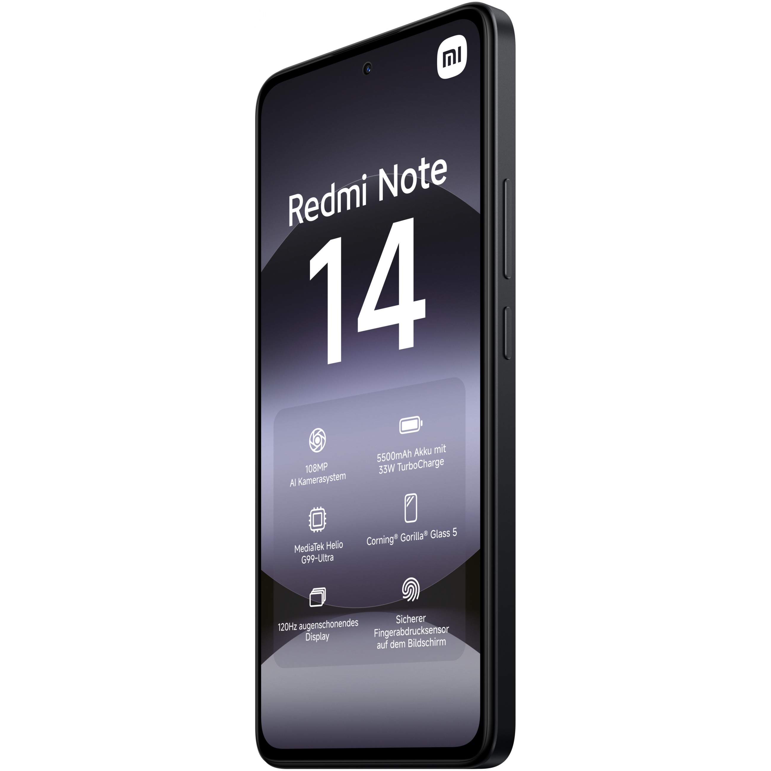 Xiaomi Redmi Note 14 128GB DS Black 6.7 EU (6GB) Android