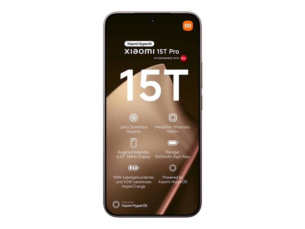 TELEKOM Xiaomi 15T Pro 512GB bronze
