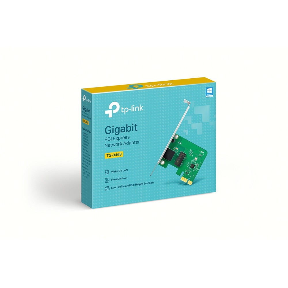 TP-LINK TG-3468 Gigabit Ethernet PCI Express Adapter