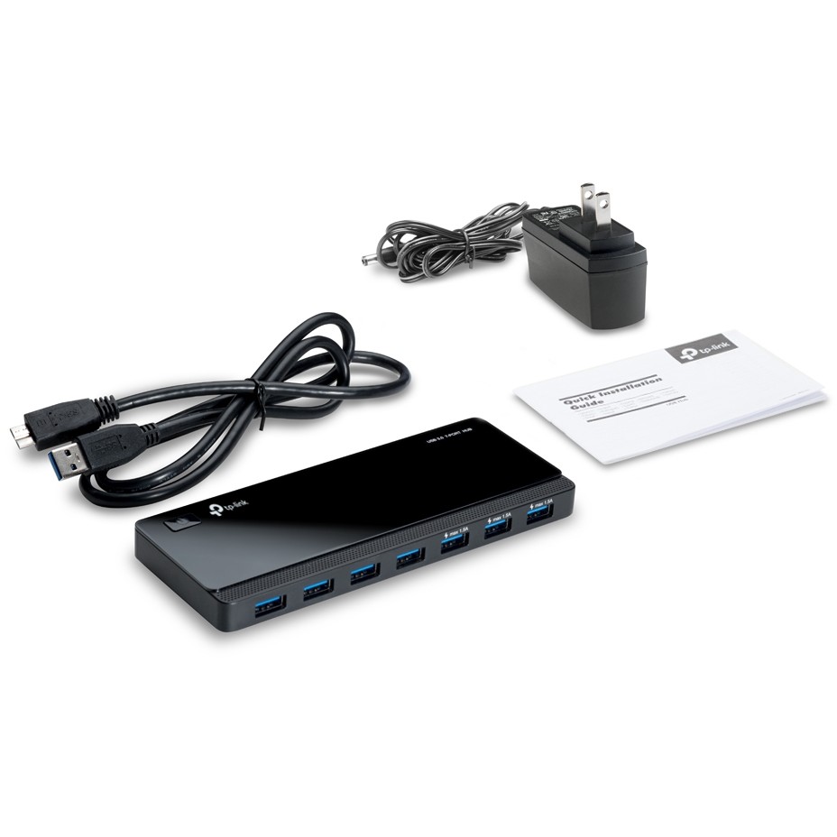 TP-Link USB-Hub 7x USB 3.0 UH700 (V4.0) mit NT 12v/2,5A retail