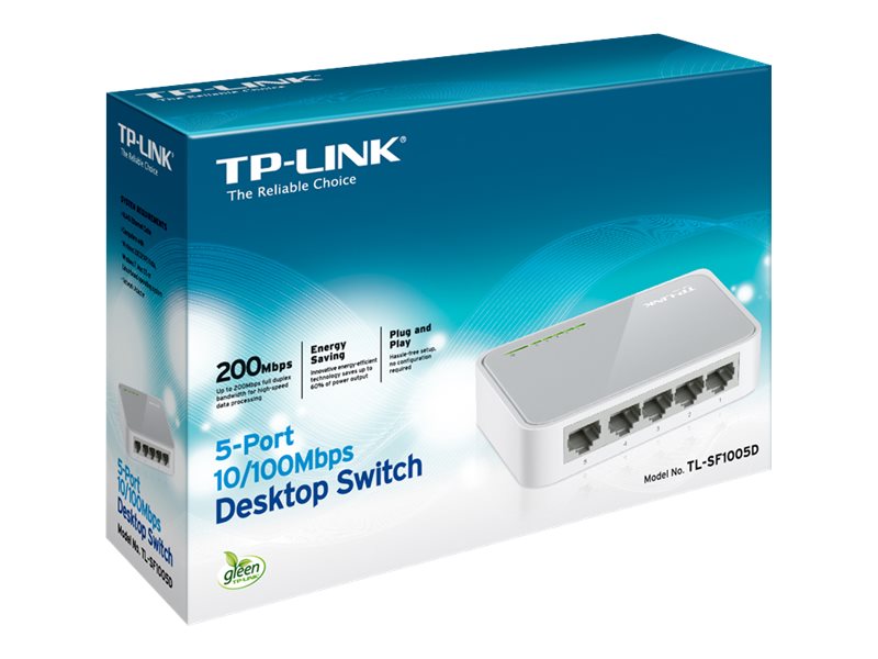 TP-Link Switch 5x FE TL-SF1005D