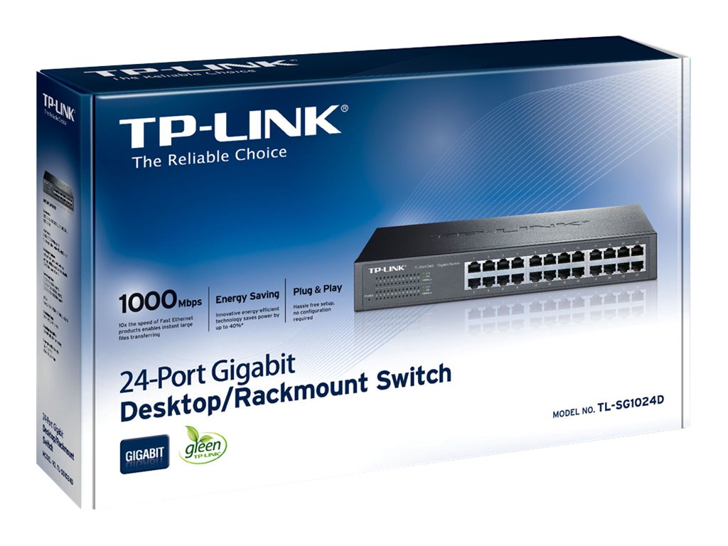 TP-Link Switch 24x GE TL-SG1024D