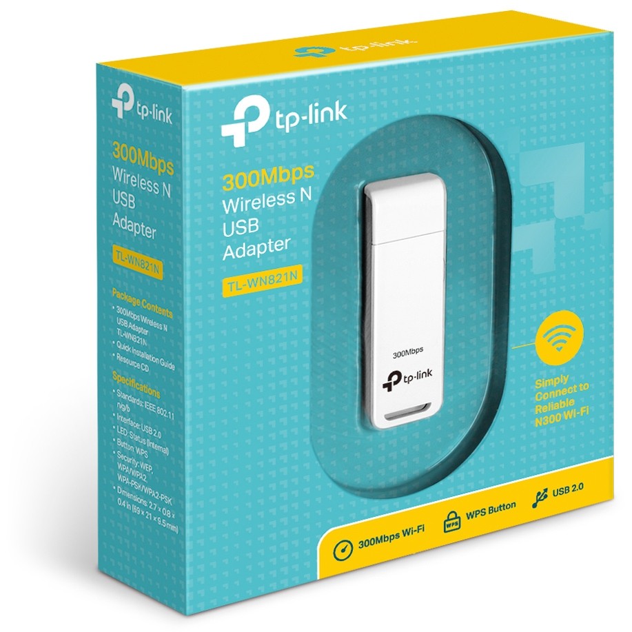 TP-Link WL-USB TL-WN821N v5.0 (300MBit)