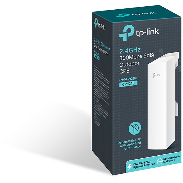 TP-Link WL-AP Access Point CPE210 (300MBit) Outdoor 2,4GHz