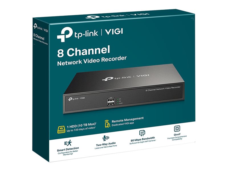 TP-Link VIGI 8 Channel Netzwerk-Video-Recorder