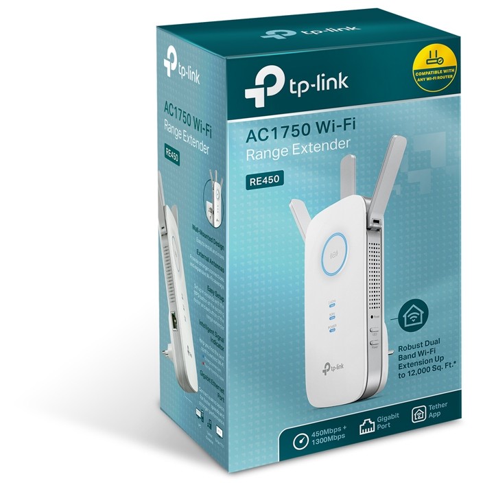 TP-Link WL-Repeater RE450(DE) (AC1750)