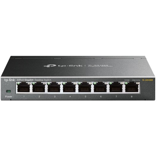 TP-Link Switch 8x GE TL-SG108s Metall Gehäuse V4.0