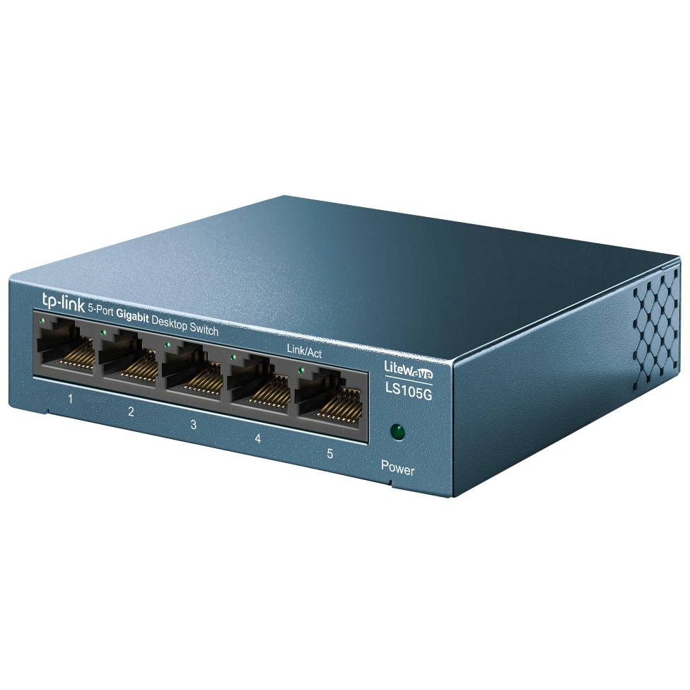 TP-Link 5-Port Desktop Switch (10/100/1000Mbit/s)