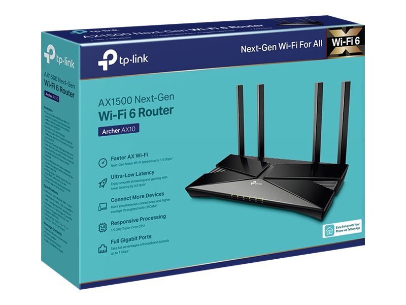 TP-Link WL-Router Archer AX10 (AX1500/Tri-Core)
