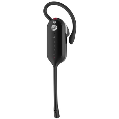 Yealink WH63 Portable UC Kopfhörer Kabellos Ohrbügel, Kopfband, Nackenband Büro/Callcenter Ladestation Schwarz